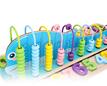 KT-6103 Wooden Bead Abacus & Number Puzzle Dolphin